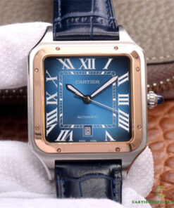Swiss Exact Top Dia Cartier Santos Santos-dumont Watch & Couple Watch!