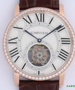 Swiss Exact Grade Cartier Rotonde De Carter Tourbillon Series