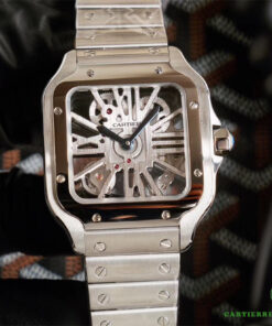 Swiss Exact Best Cartier Santos Hollow Series