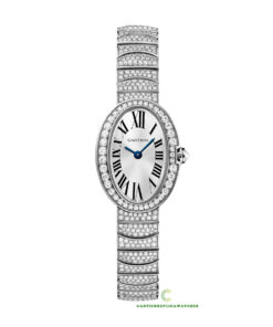 Replica Cartier Baignoire Hpi00327 Oval 18kt Rhodiumized White Gold Case - Bracelet Band
