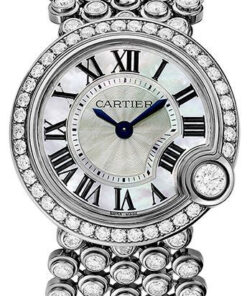 Replica Cartier Hpi00757 Round 18 Carat White Gold Set With Diamonds Case - Bracelet Band