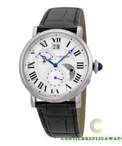 Replica Cartier W1556368 Round Stainless Steel Case - Strap Band