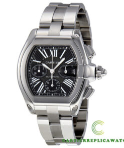 Replica Cartier Roadster W62020x6 Tonneau Stainless Steel Case - Bracelet Band