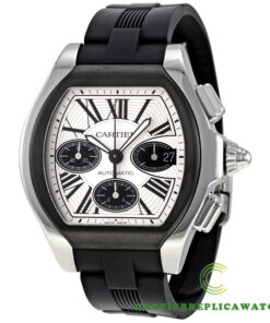 Replica Cartier Roadster W6206020 Tonneau Stainless Steel Case - Strap Band
