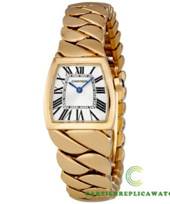 Replica Cartier La Dona De Cartier W6601006 Tonneau 18kt Rose Gold Case - Bracelet Band