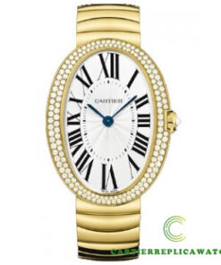 Replica Cartier Baignoire Wb520021 Round 18kt Yellow Gold Case - Bracelet Band