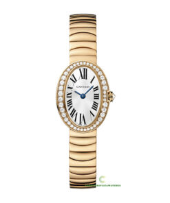 Replica Cartier Baignoire Wb520026 Oval 18kt Rose Gold Case - Bracelet Band
