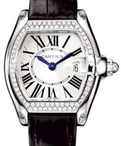 Replica Cartier Roadster We500260 Tonneau 18kt White Gold Case - Strap Band