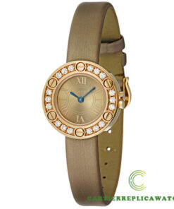 Replica Cartier Love We801331 Round 18kt Rose Gold Case - Strap Band
