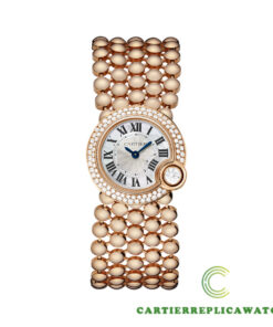 Replica Cartier We902057 Round 18kt Pink Gold Case - Bracelet Band