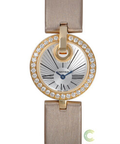 Replica Cartier Captive De Cartier Wg600006 Round 18k Yellow Gold Case Set With Diamonds Case