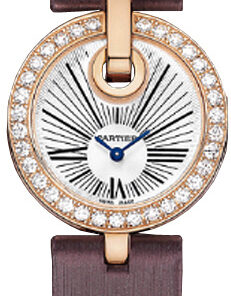 Replica Cartier Wg600007 Round 18kt Rose Gold Case - Strap Band