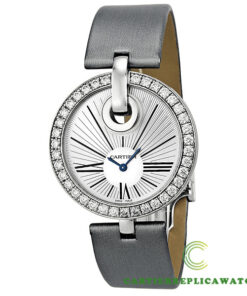 Replica Cartier Captive De Cartier Wg600012 Round 18kt White Gold Case - Strap Band