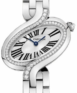 Replica Cartier Delices De Cartier Wg800007 Unique 18kt White Gold Case - Bracelet Band