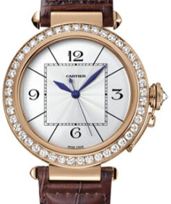 Replica Cartier Pasha De Cartier Wj120051 Round 18kt Rose Gold Case - Strap Band