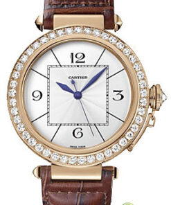 Replica Cartier Pasha De Cartier Wj120151 Round 18kt Rose Gold Case - Strap Band