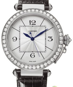 Replica Cartier Pasha De Cartier Wj120251 Round 18kt White Gold Case - Strap Band