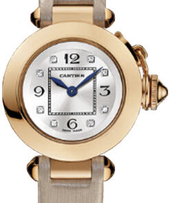 Replica Cartier Pasha De Cartier Wj124028 Round 18kt Rose Gold Case - Strap Band