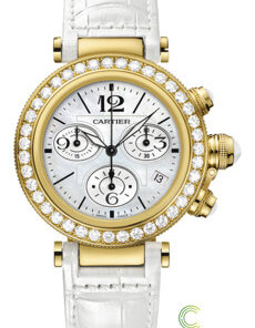 Replica Cartier Pasha De Cartier Wj130009 Round 18kt Yellow Gold Case - Strap Band
