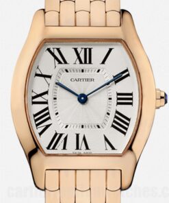 Cartier Tortue 30mm White Dial W1556366 Bracelet