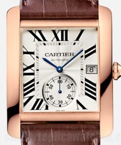 Cartier Tank MC White Dial W5330001 36mm Quartz Date, Hour, Minute