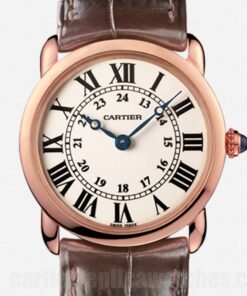 Cartier Ronde W6800151 30mm White Dial Automatic