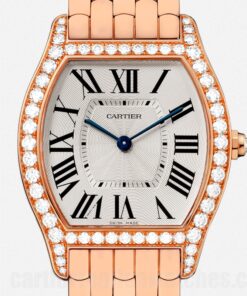 Cartier Tortue 30mm White Dial WA501012 Hour, Minute