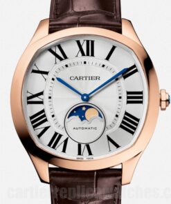 Cartier Drive 40mm Silver Dial WGNM0018 Brown-tone