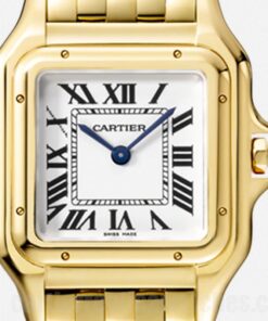 Cartier Panthere White Dial WGPN0009 27mm Bracelet Quartz