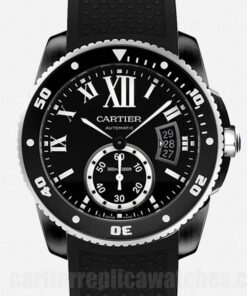 Cartier Calibre 42mm WSCA0006 Black Dial Black-tone