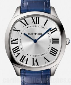 Cartier Drive WSNM0011 Silver Dial 41mm Blue-tone