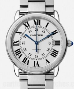 Cartier Ronde WSRN0012 White Dial 36mm Automatic Hour, Minute, Second