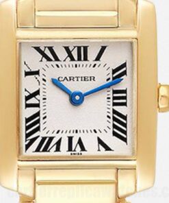 Cartier Tank Francaise 26mm W50002N2 White Dial Quartz