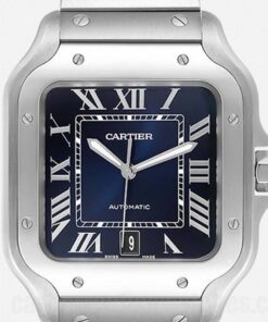 Cartier Santos WSSA0030 39mm Blue Dial Automatic