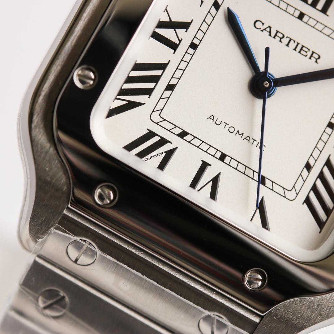 13Swiss-Cartier-Santos-Replica-Stainless-steel-strap-35.1MM-4