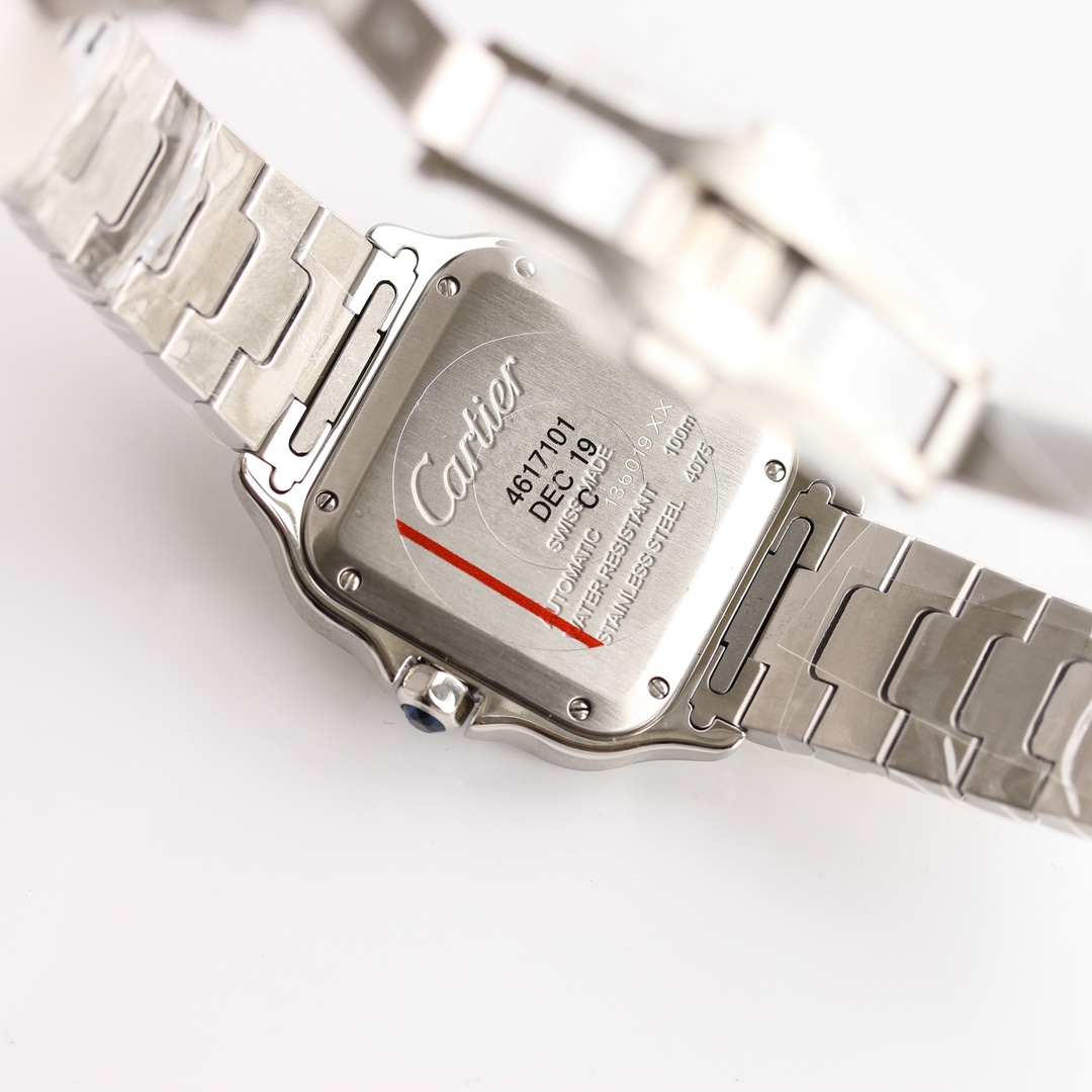 13Swiss-Cartier-Santos-Replica-Stainless-steel-strap-35.1MM-7