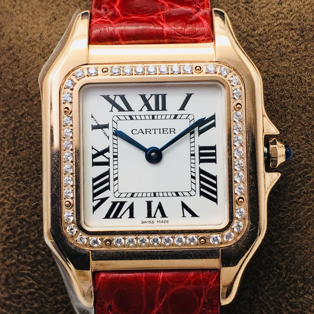 19Swiss-Cartier-Replica-Leather-strap-27MM