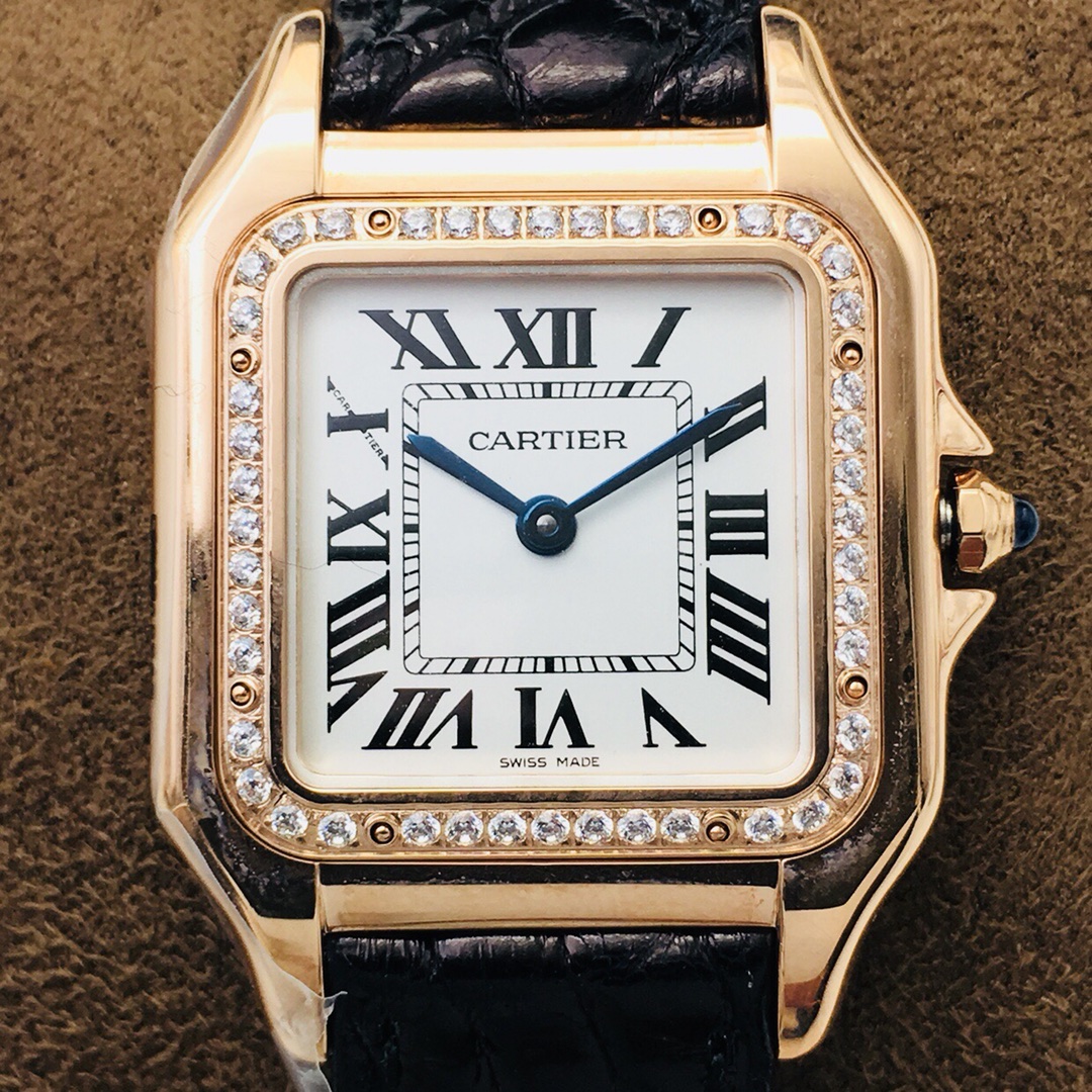 20Swiss-Cartier-Replica-Leather-strap-27MM