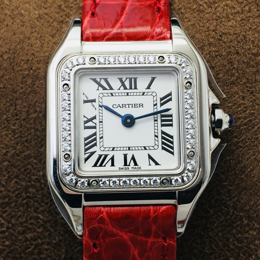 24Swiss-Cartier-Replica-Leather-strap-27MM