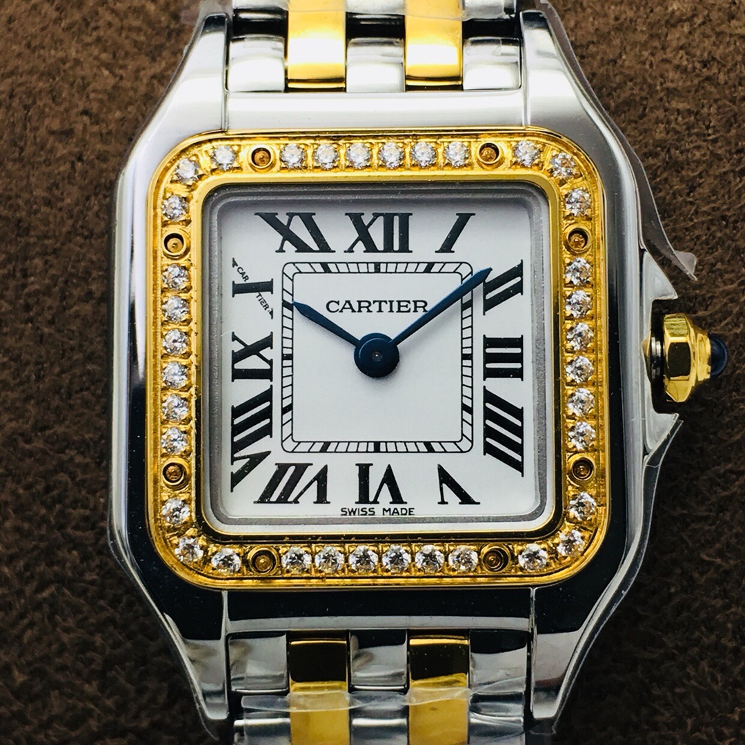30Swiss-Cartier-Replica-Stainless-steel-strap-27MM