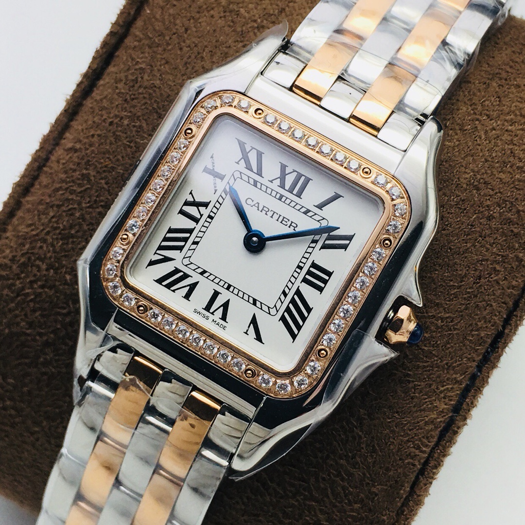 31Swiss-Cartier-Replica-Stainless-steel-strap-27MM-2