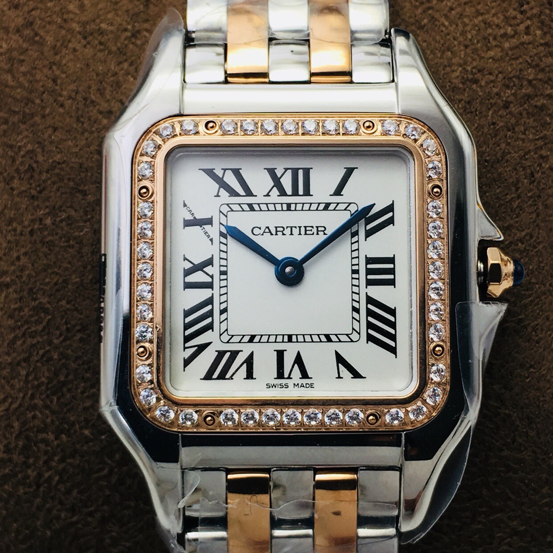 31Swiss-Cartier-Replica-Stainless-steel-strap-27MM