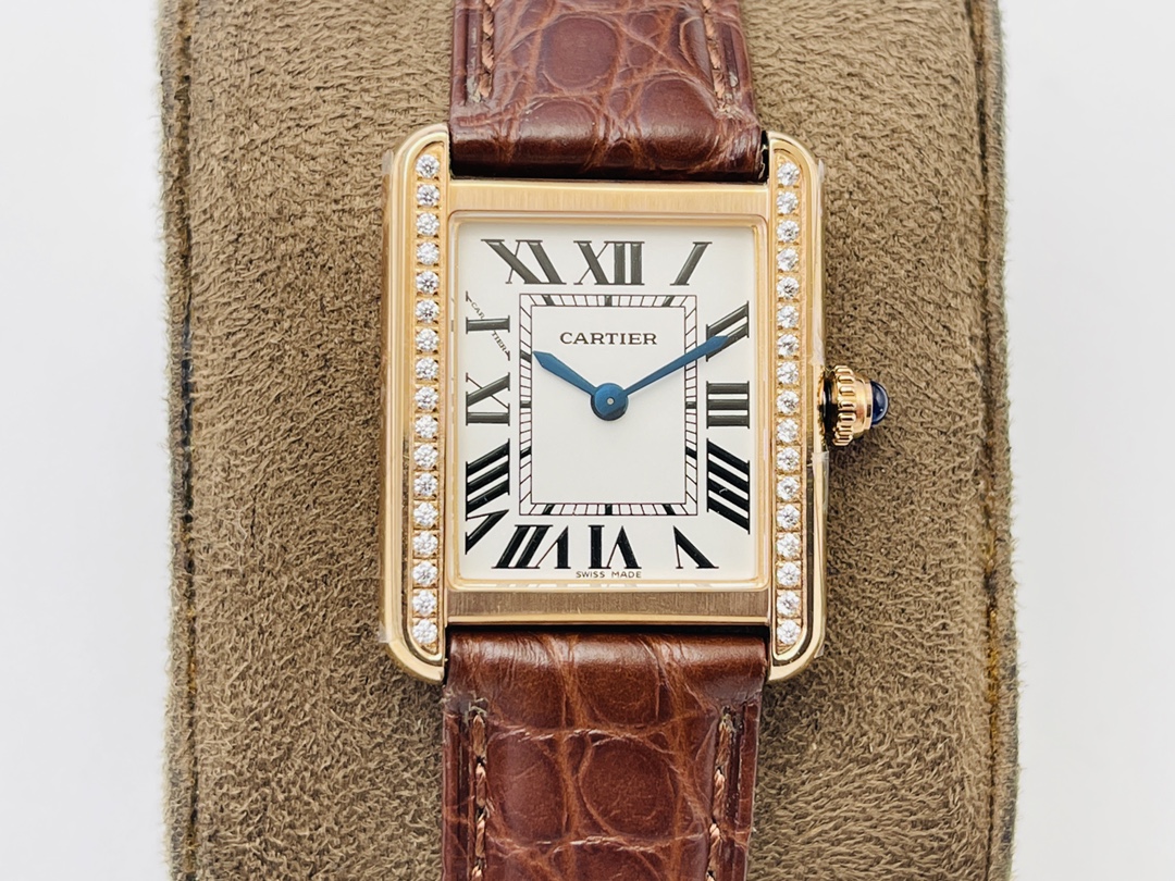 38Swiss-Cartier-Replica-Leather-strap-31MM