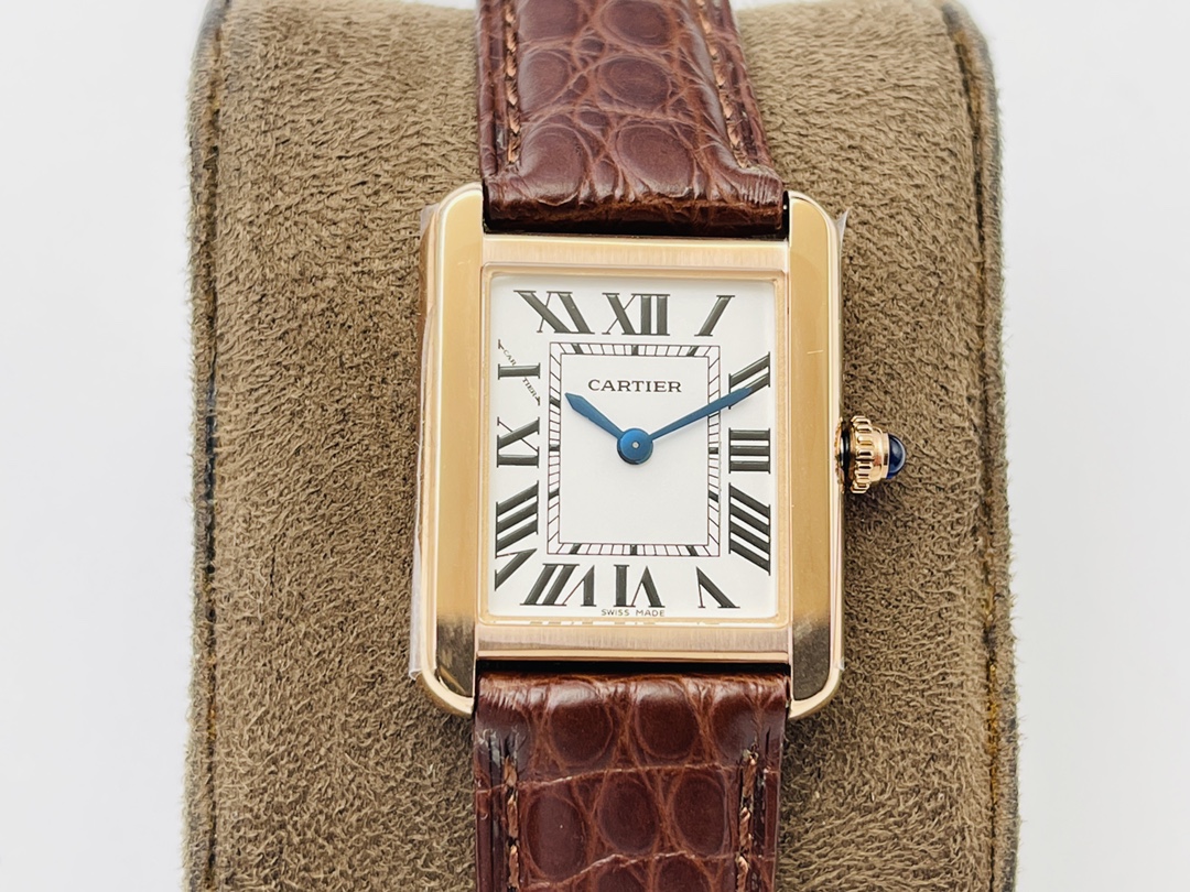 39Swiss-Cartier-Replica-Leather-strap-31MM
