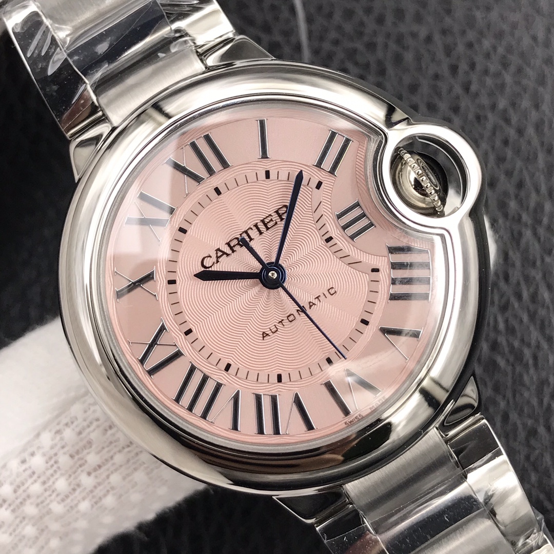 120Swiss-Cartier-Ballon-Bleu-Replica-Stainless-steel-strap-33MM-3