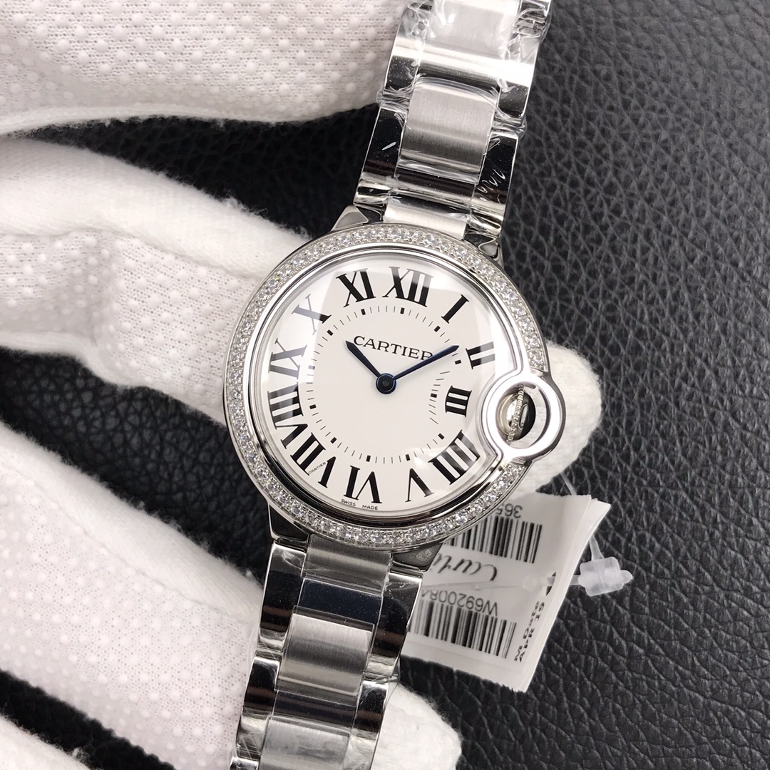 121Swiss-Cartier-Ballon-Bleu-Replica-Stainless-steel-strap-33MM-2