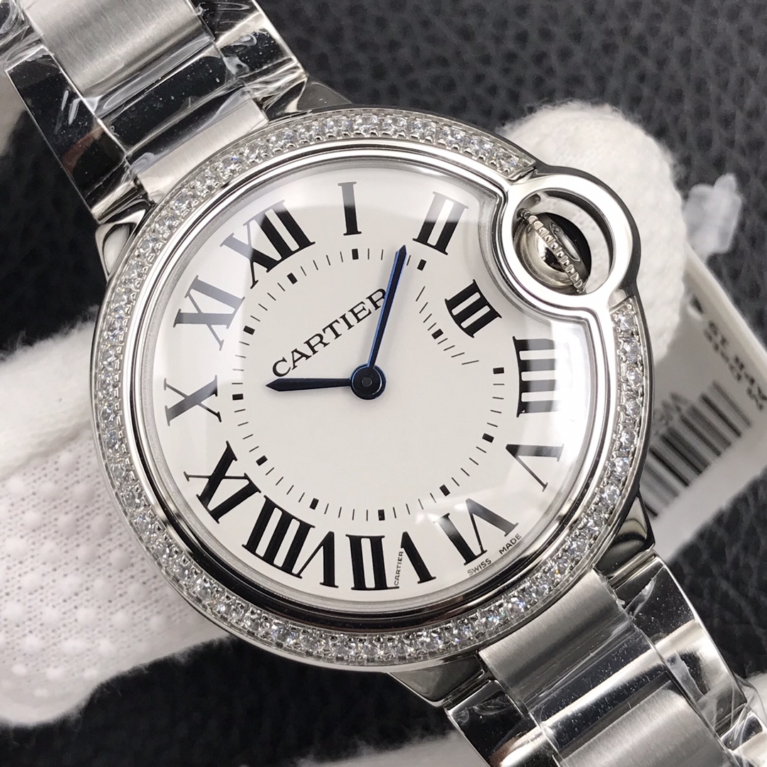 121Swiss-Cartier-Ballon-Bleu-Replica-Stainless-steel-strap-33MM-3