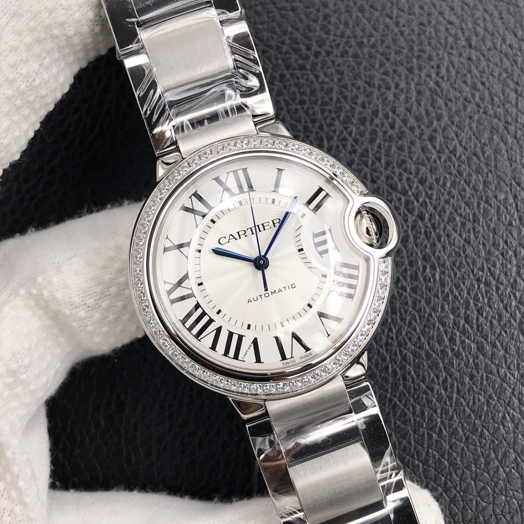 126Swiss-Cartier-Ballon-Bleu-Replica-Stainless-steel-strap-36MM-1