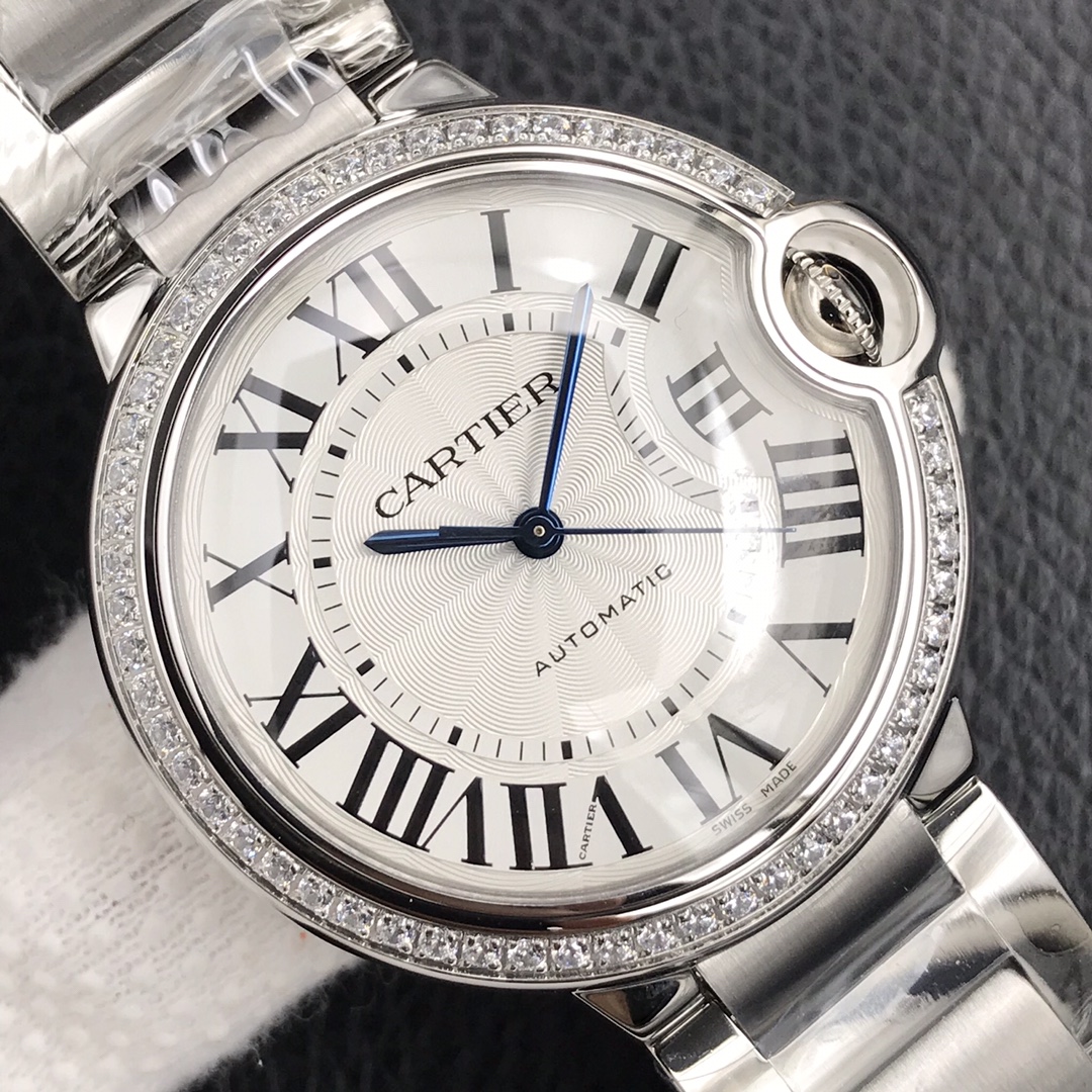 126Swiss-Cartier-Ballon-Bleu-Replica-Stainless-steel-strap-36MM-3