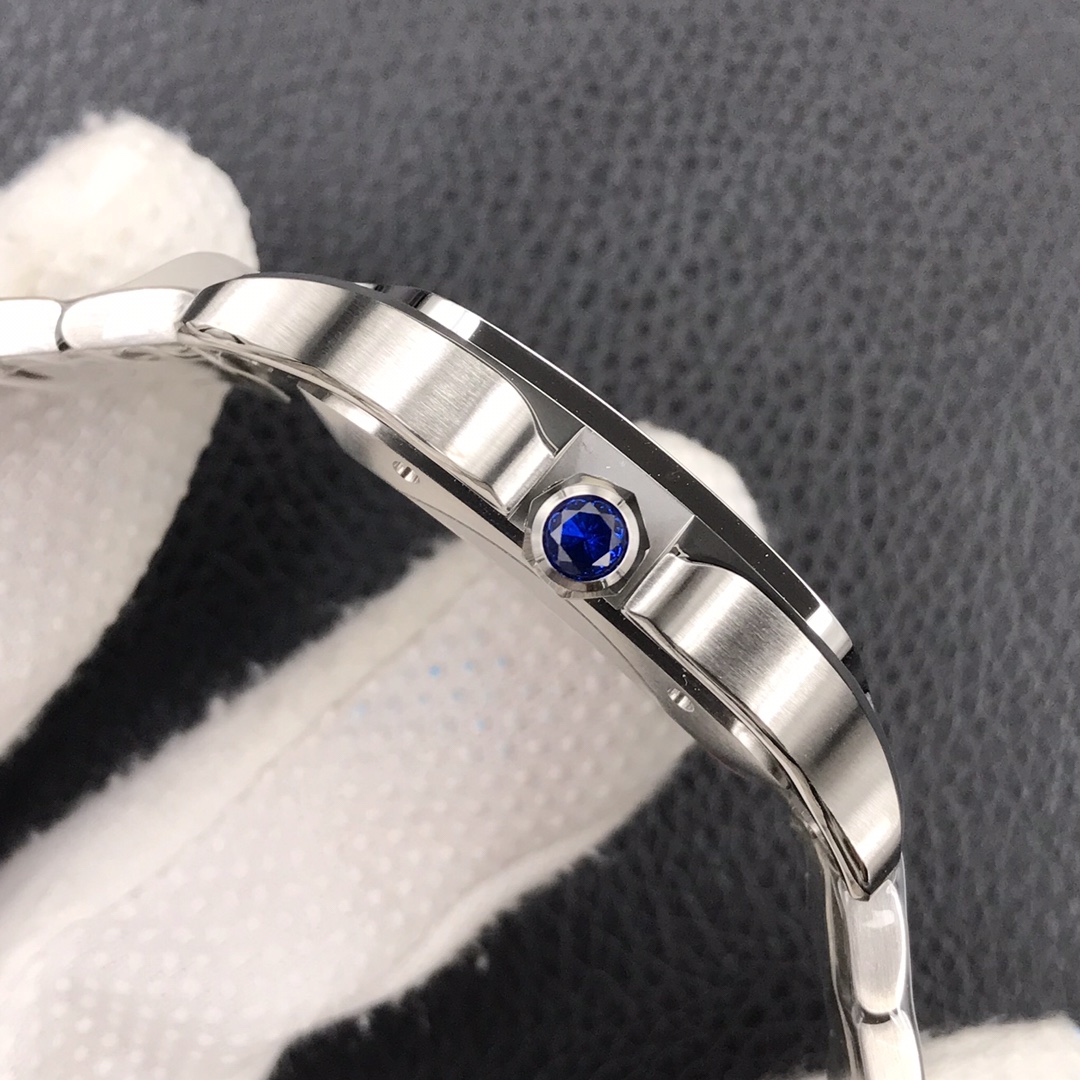 129Swiss-Cartier-Santos-Replica-WSSA0009-Stainless-steel-strap-39.8MM-4
